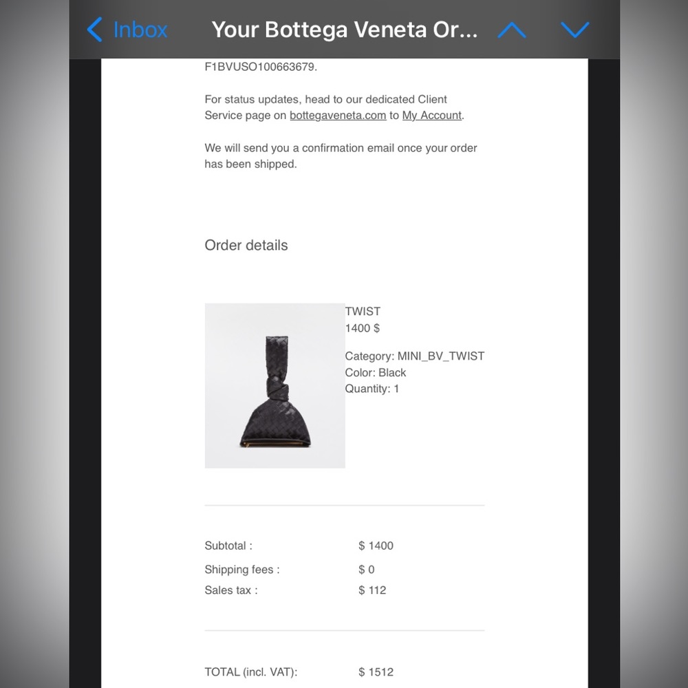 Botegga Veneta AUTHENTIC BAG